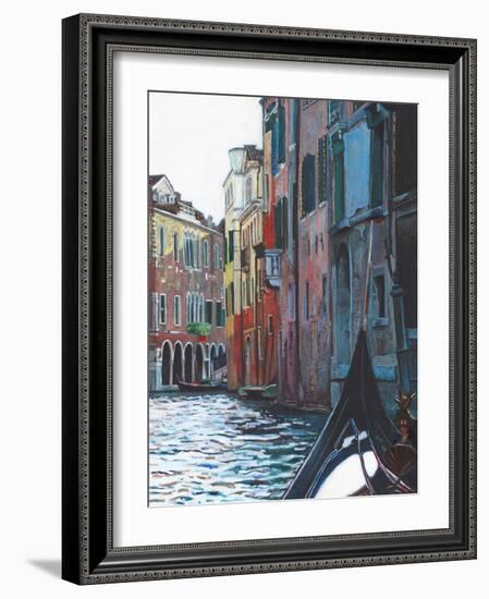 Venetian Backwater, 2012-Helen White-Framed Giclee Print