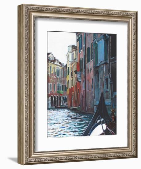 Venetian Backwater, 2012-Helen White-Framed Giclee Print