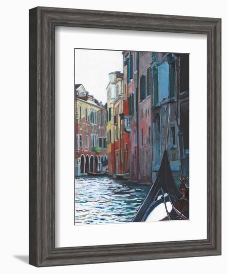 Venetian Backwater, 2012-Helen White-Framed Giclee Print