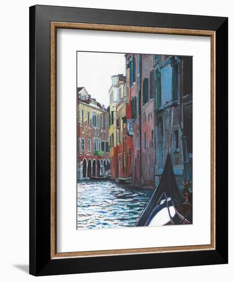 Venetian Backwater, 2012-Helen White-Framed Giclee Print