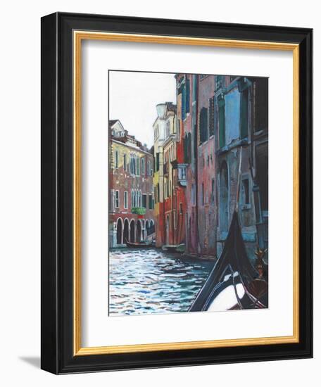 Venetian Backwater, 2012-Helen White-Framed Giclee Print
