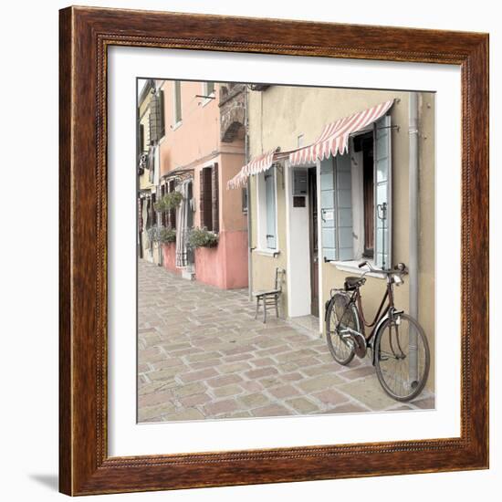 Venetian Bicycle-Alan Blaustein-Framed Photographic Print