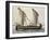 Venetian Boat Decked Out for Feast of Redeemer-null-Framed Giclee Print