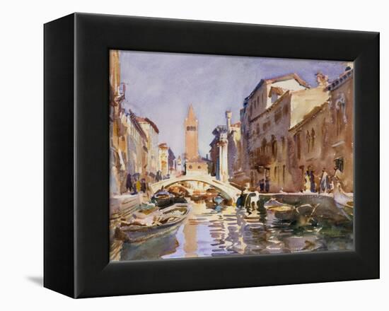 Venetian Canal, 1913-John Singer Sargent-Framed Premier Image Canvas