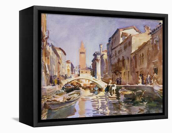 Venetian Canal, 1913-John Singer Sargent-Framed Premier Image Canvas