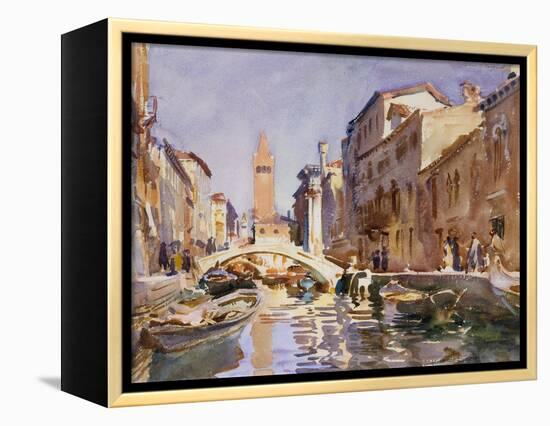 Venetian Canal, 1913-John Singer Sargent-Framed Premier Image Canvas