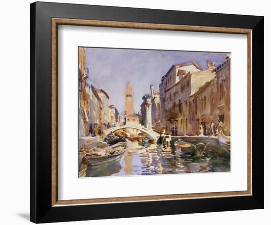 Venetian Canal, 1913-John Singer Sargent-Framed Giclee Print