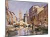 Venetian Canal, 1913-John Singer Sargent-Mounted Giclee Print