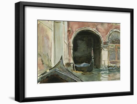 Venetian Canal-John Singer Sargent-Framed Giclee Print