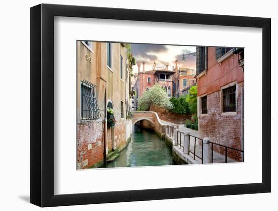 Venetian Canale #9-Alan Blaustein-Framed Photographic Print