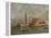 Venetian Church (Oil on Canvas)-Francesco Guardi-Framed Premier Image Canvas