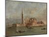 Venetian Church (Oil on Canvas)-Francesco Guardi-Mounted Giclee Print