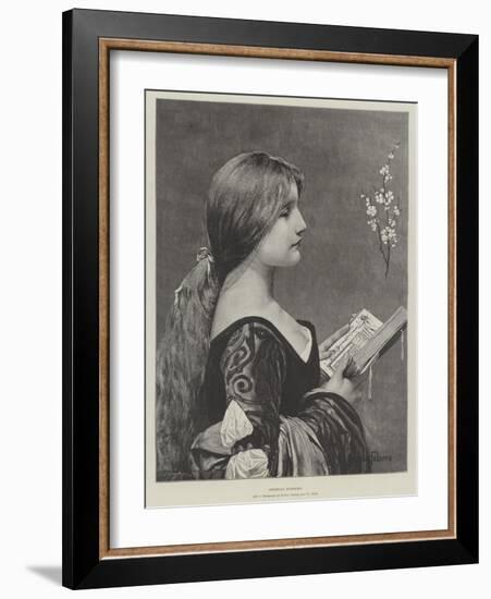 Venetian Evensong-Jules Joseph Lefebvre-Framed Giclee Print