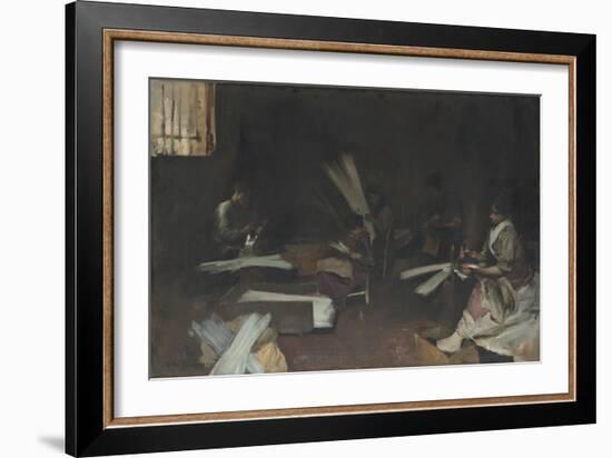 Venetian Glass Workers, 1880-82-John Singer Sargent-Framed Giclee Print