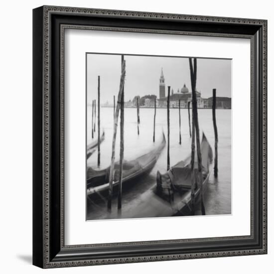 Venetian Gondolas III-Bill Philip-Framed Giclee Print