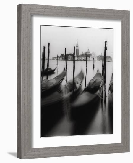 Venetian Gondolas - Sway-Bill Philip-Framed Giclee Print