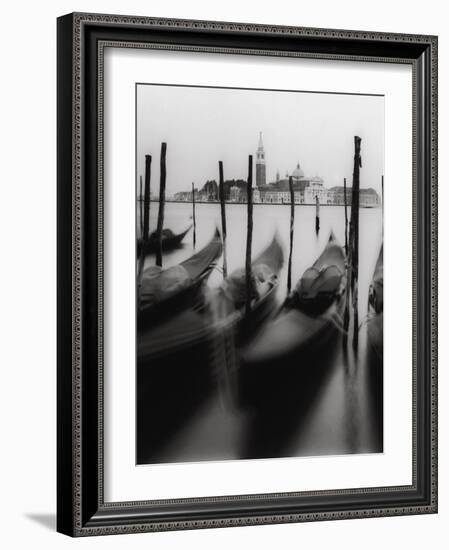 Venetian Gondolas - Sway-Bill Philip-Framed Giclee Print