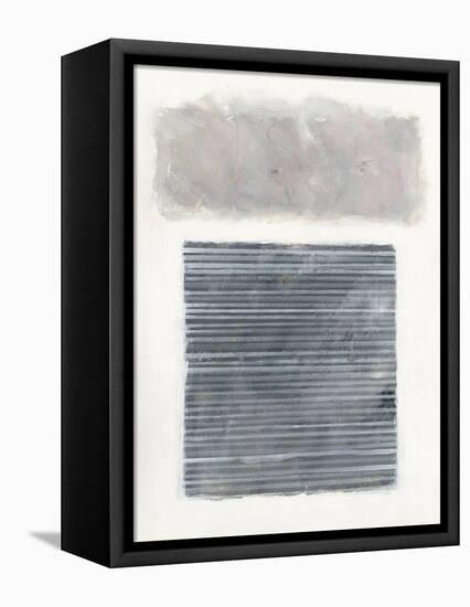 Venetian Gray-Mike Schick-Framed Stretched Canvas