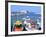 Venetian Harbour and Koules Fortress, Heraklion, Crete, Greece-Peter Thompson-Framed Photographic Print