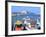 Venetian Harbour and Koules Fortress, Heraklion, Crete, Greece-Peter Thompson-Framed Photographic Print