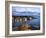 Venetian Harbour and Mosque of the Janissaries at Dusk, Chania (Hania), Chania Region, Crete, Greek-Stuart Black-Framed Photographic Print