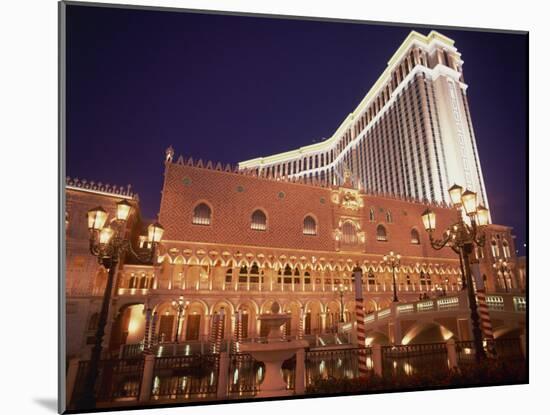 Venetian Hotel and Casino, Las Vegas, Nevada, United States of America, North America-null-Mounted Photographic Print