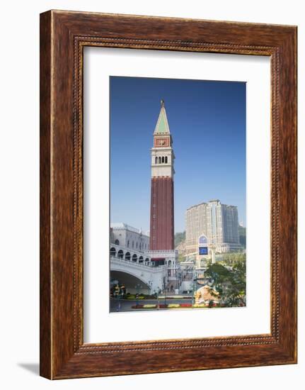 Venetian Hotel, Taipa, Macau, China, Asia-Ian Trower-Framed Photographic Print