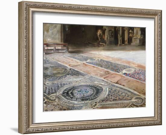 Venetian Interior-John Singer Sargent-Framed Giclee Print