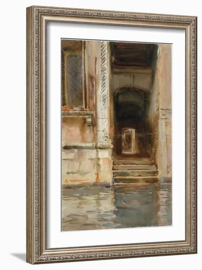 Venetian Passageway, c.1905-John Singer Sargent-Framed Giclee Print