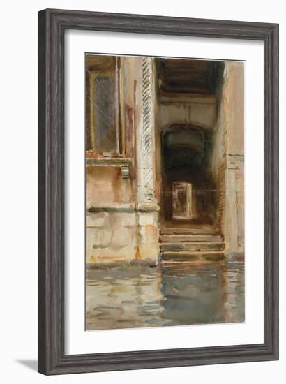 Venetian Passageway, c.1905-John Singer Sargent-Framed Giclee Print