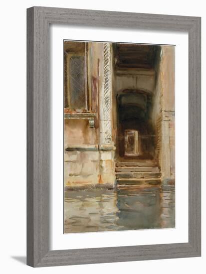 Venetian Passageway, c.1905-John Singer Sargent-Framed Giclee Print