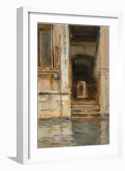 Venetian Passageway, c.1905-John Singer Sargent-Framed Giclee Print