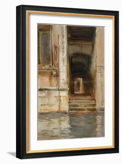 Venetian Passageway, c.1905-John Singer Sargent-Framed Giclee Print