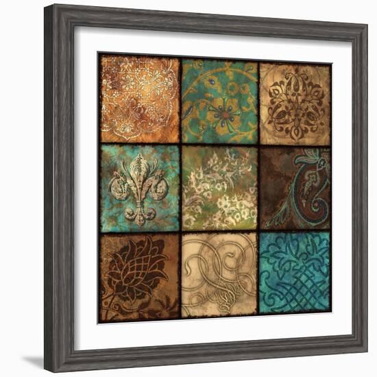 Venetian Patchwork II-null-Framed Art Print