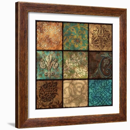 Venetian Patchwork II-null-Framed Art Print