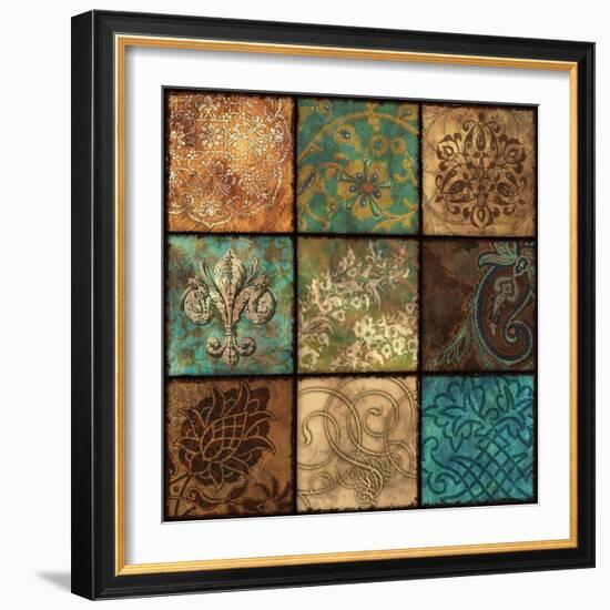 Venetian Patchwork II-null-Framed Art Print