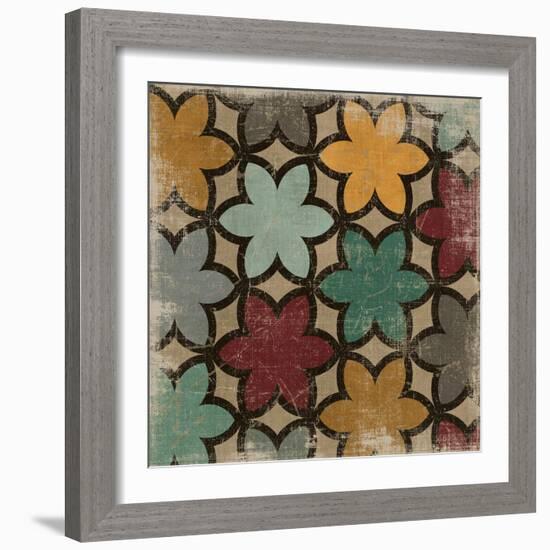 Venetian Pattern-Anna Polanski-Framed Art Print