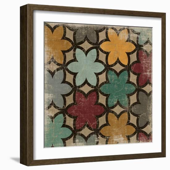 Venetian Pattern-Anna Polanski-Framed Art Print