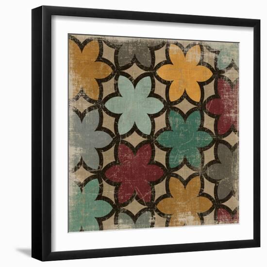 Venetian Pattern-Anna Polanski-Framed Art Print