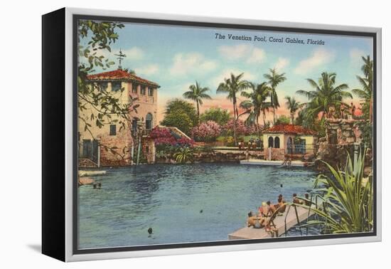 Venetian Poll, Coral Gables, Florida-null-Framed Stretched Canvas