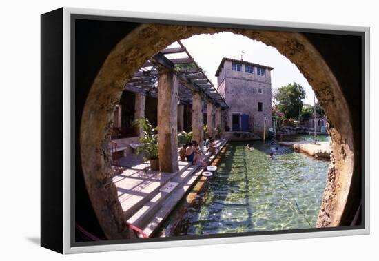 Venetian Pool, C.1985-null-Framed Premier Image Canvas