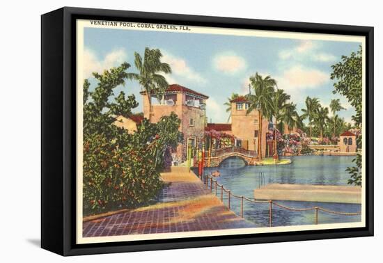 Venetian Pool, Coral Gables, Florida-null-Framed Stretched Canvas