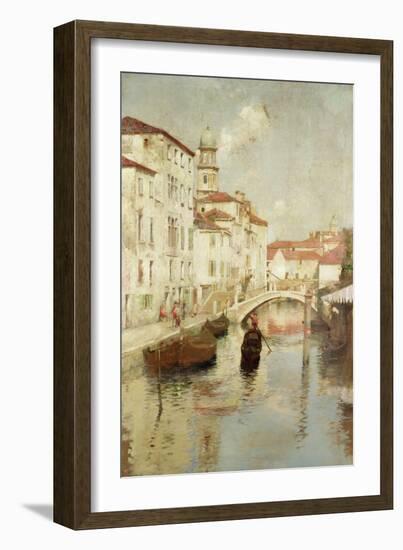 Venetian Scene-Walter Frederick Osborne-Framed Giclee Print