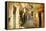 Venetian Streets - Artwork In Painting Style-Maugli-l-Framed Stretched Canvas