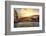 Venetian Sunlight - Accademia Bridge at Sunset-Philippe HUGONNARD-Framed Photographic Print