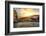 Venetian Sunlight - Accademia Bridge at Sunset-Philippe HUGONNARD-Framed Photographic Print