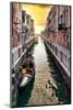 Venetian Sunlight - Along the Canal-Philippe HUGONNARD-Mounted Photographic Print