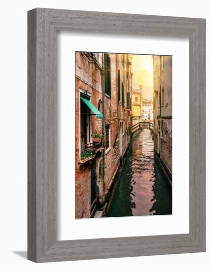 Venetian Sunlight - Antica Trattoria Poste Vecie-Philippe HUGONNARD-Framed Photographic Print