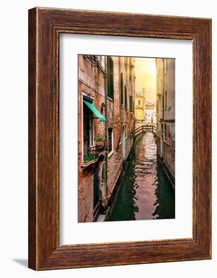 Venetian Sunlight - Antica Trattoria Poste Vecie-Philippe HUGONNARD-Framed Photographic Print