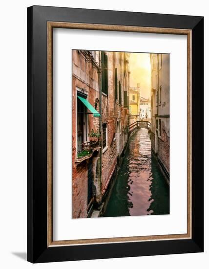 Venetian Sunlight - Antica Trattoria Poste Vecie-Philippe HUGONNARD-Framed Photographic Print